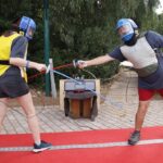 Prove di scherma per disabili al Sotto Gamba Game