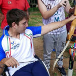 Tiro con l'arco al Sotto Gamba Game