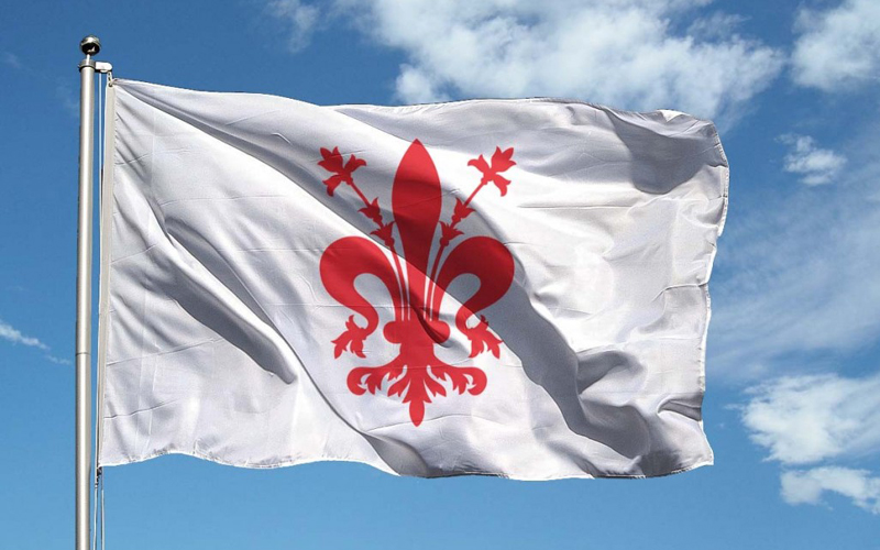 Bandiera Comune di Firenze