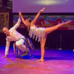 Spettacolo di danza in sedia a rotelle